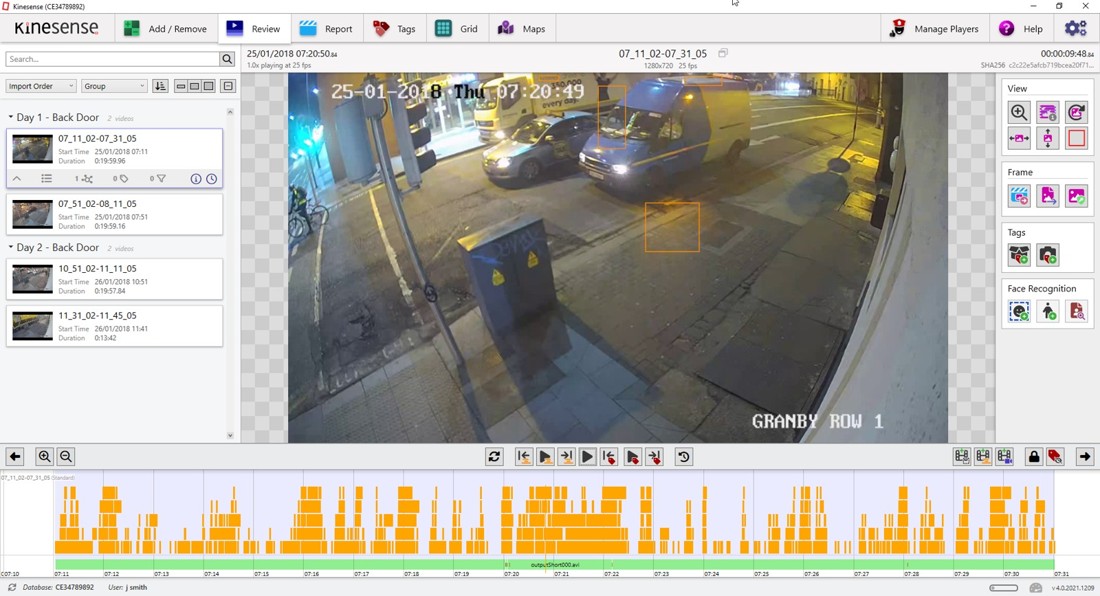 Kinesense LE — Revisione