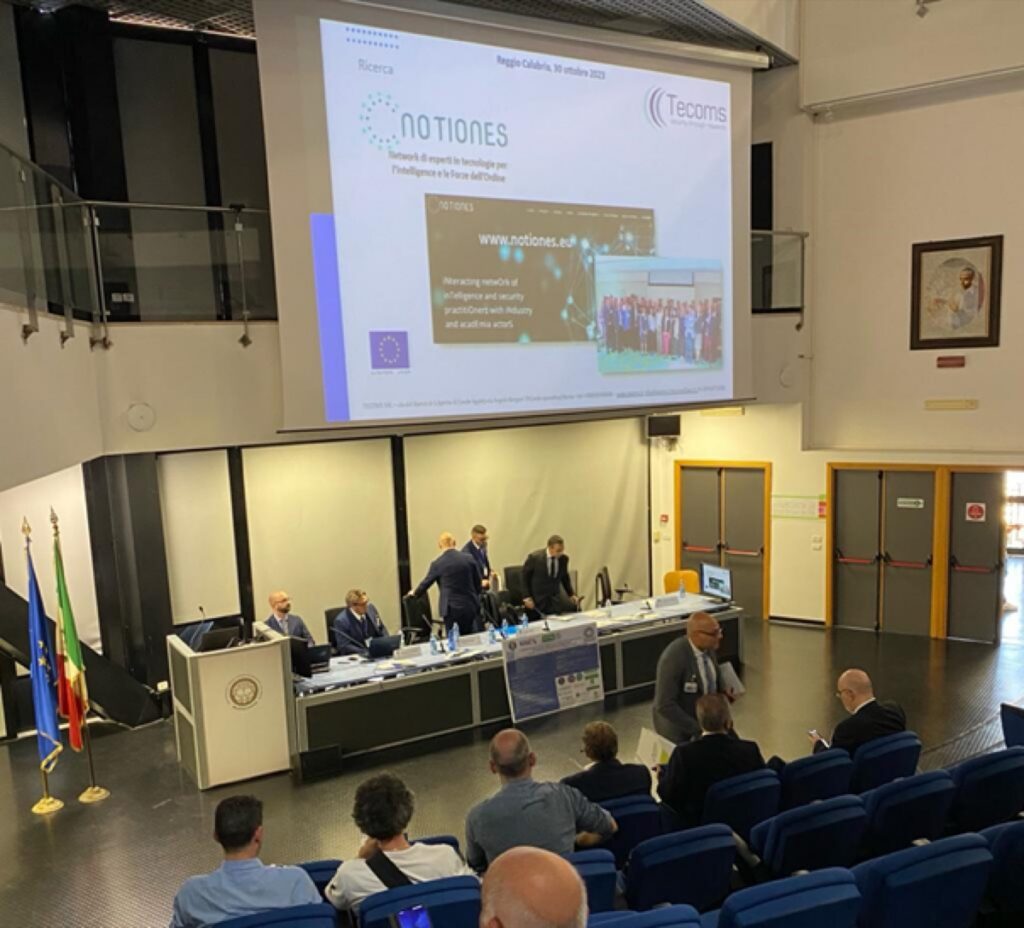 NOTIONES alla conferenza sulle intercettazioni di Reggio Calabria