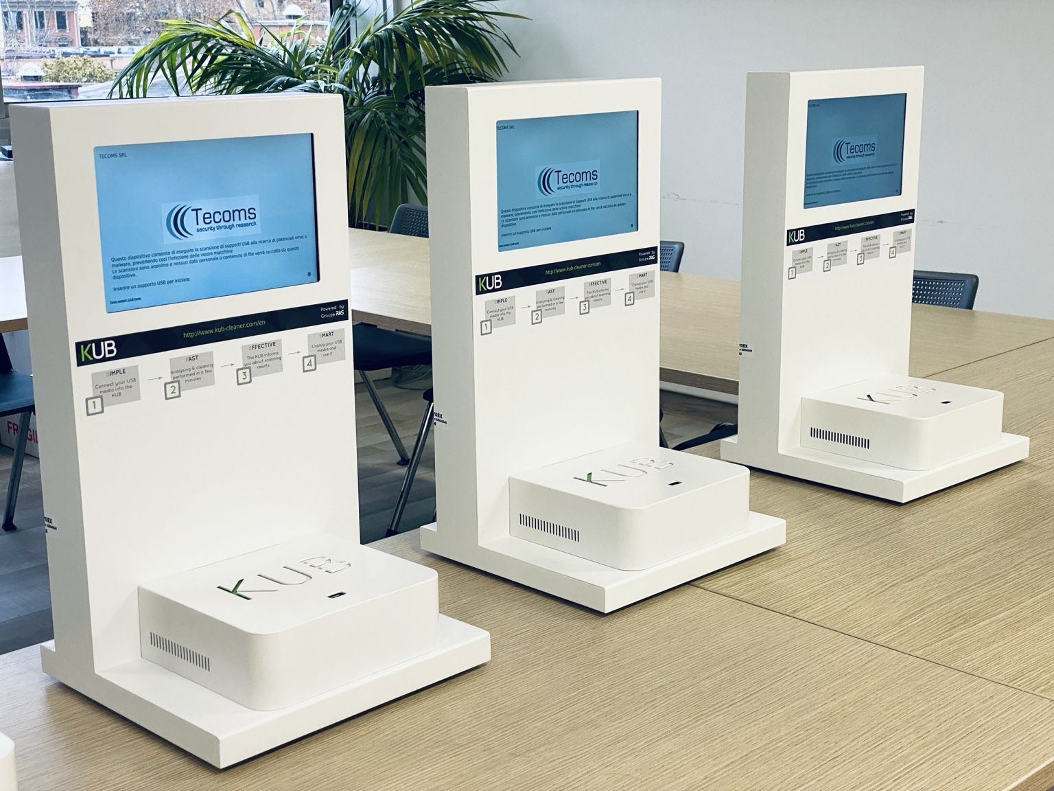 Stazioni TYREX con interfaccia TECOMS